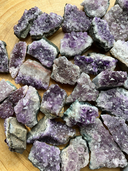 Amethyst Cluster Druzy Quartz Piece