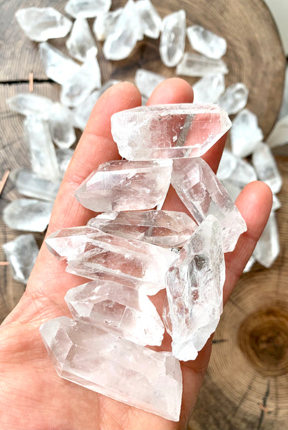 Clear Rock Quartz Crystal Point