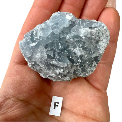 Celestite Natural Crystal Geode Clusters
