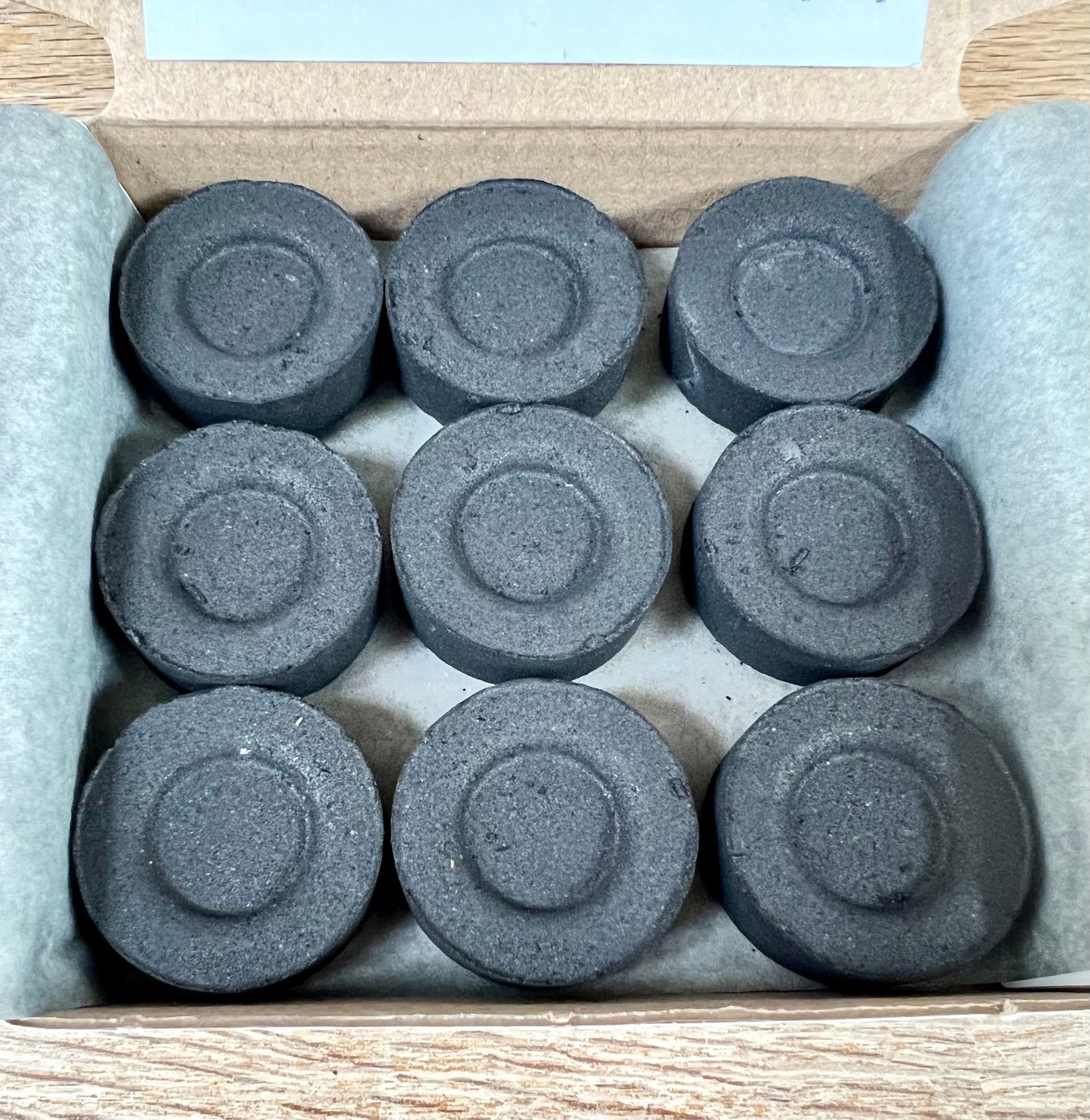 Charcoal Easy Light Smudging Hookah Discs - 9 Pack - CrystalBoutique.co.uk