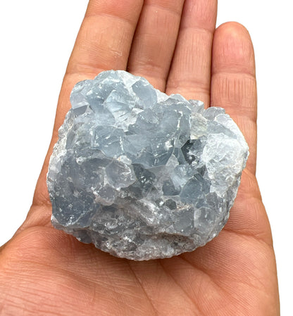 Celestite Natural Crystal Geode Clusters
