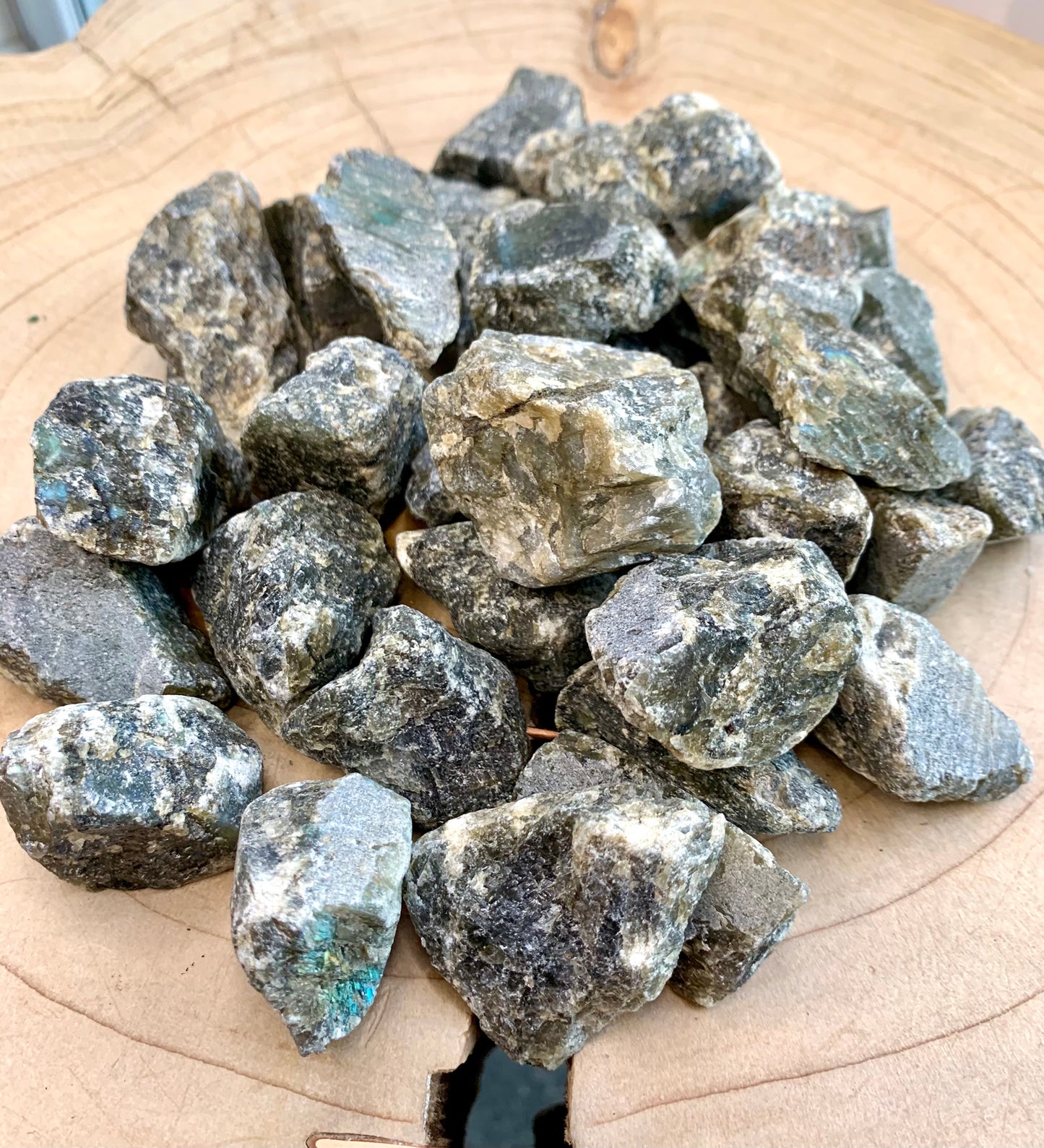 Labradorite Rough Crystal Stone