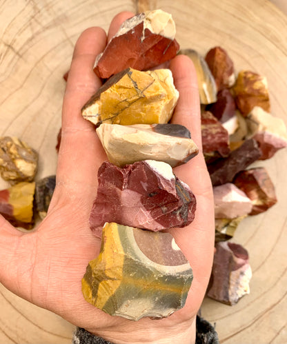 Mookaite Rough Crystal Stone