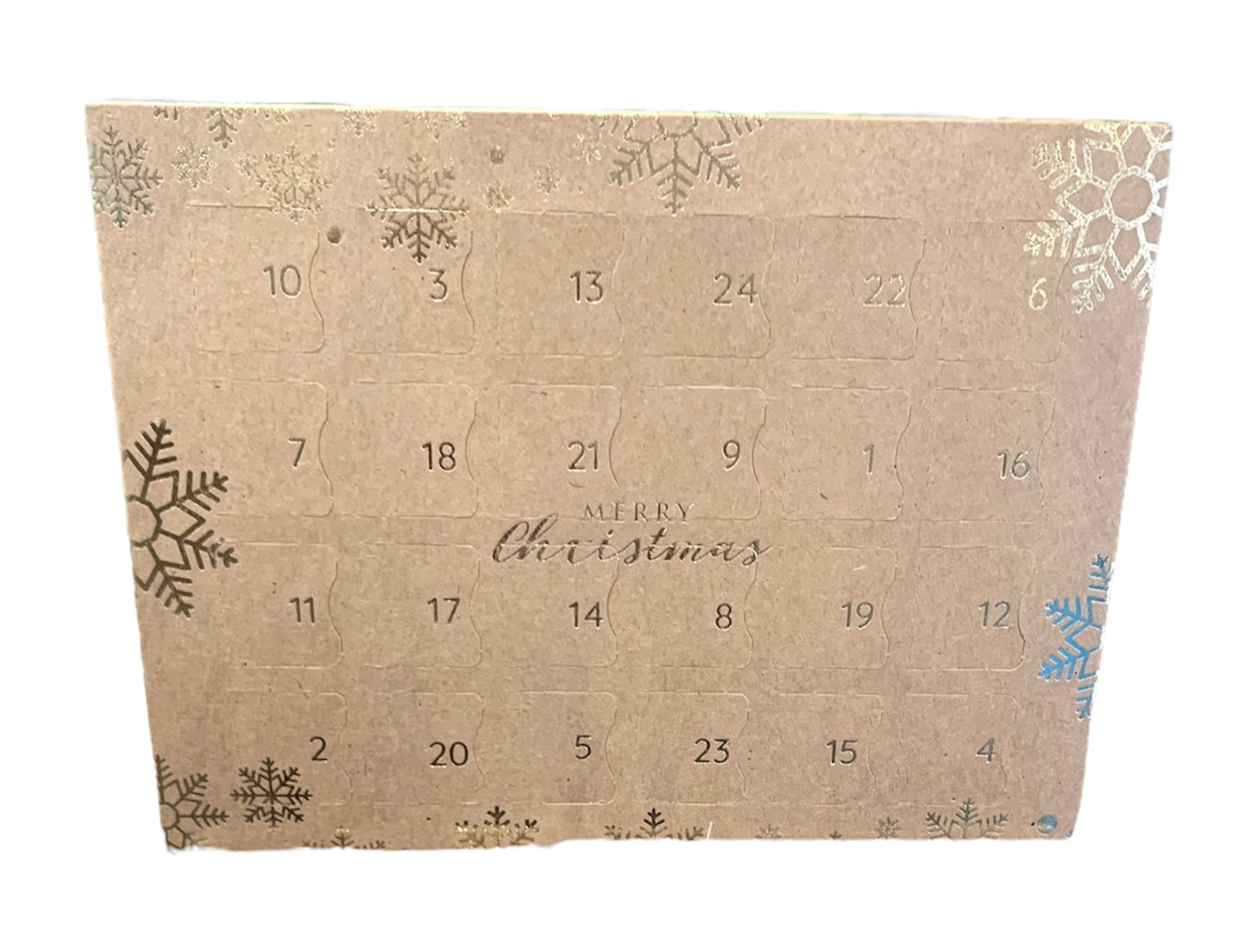 Crystal Gemstone 24 Day Traditional Premium Christmas Advent Calendar