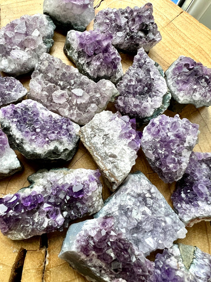 Amethyst Cluster Druzy Quartz Piece