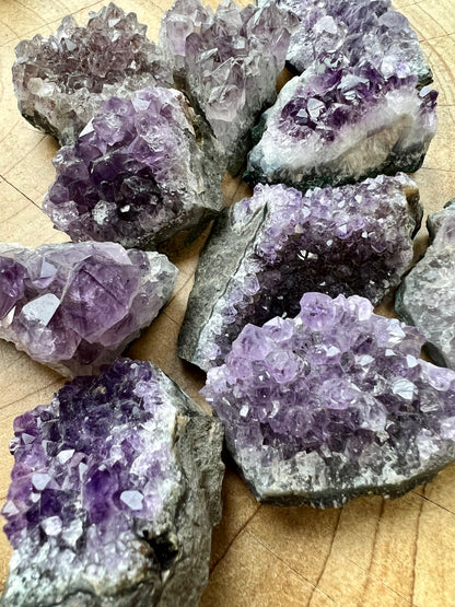 Amethyst Cluster Druzy Quartz Piece