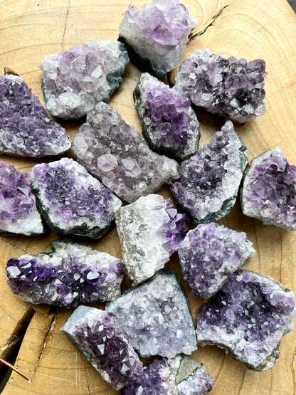 Amethyst Cluster Druzy Quartz Piece