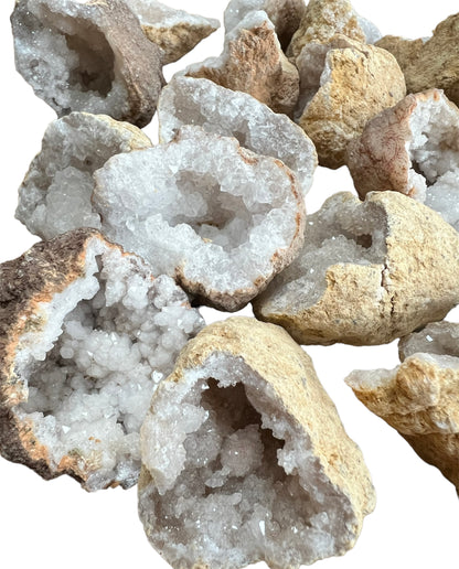 Natural Quartz Geode Cluster