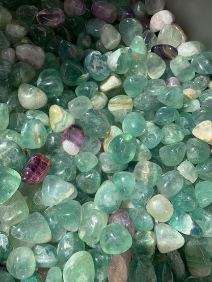 Fluorite 2-3cm Tumblestone - Crystalboutique.co.uk