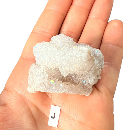 Angel Aura Quartz Geode Clusters
