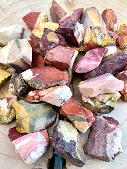Mookaite Rough Crystal Stone