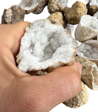 Natural Quartz Geode Cluster