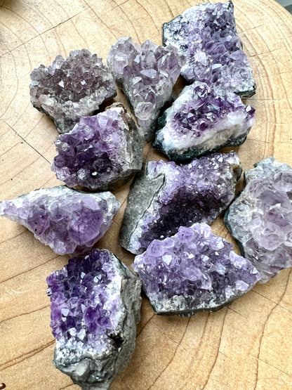 Amethyst Cluster Druzy Quartz Piece