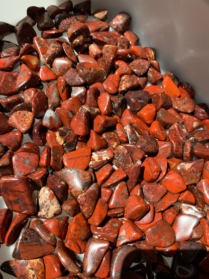 Brecciated Jasper 2-3cm Tumblestone 