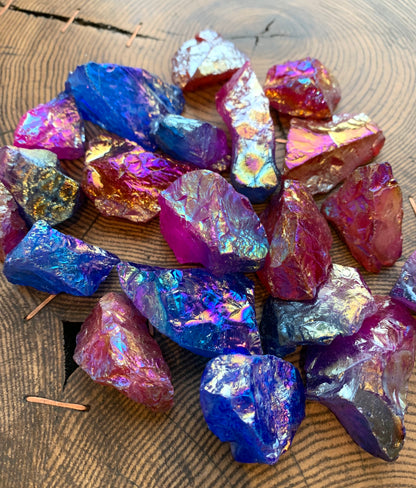 Aura Quartz Dragon Rock