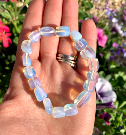 Tumblestone Crystal Healing Bracelet Opalite