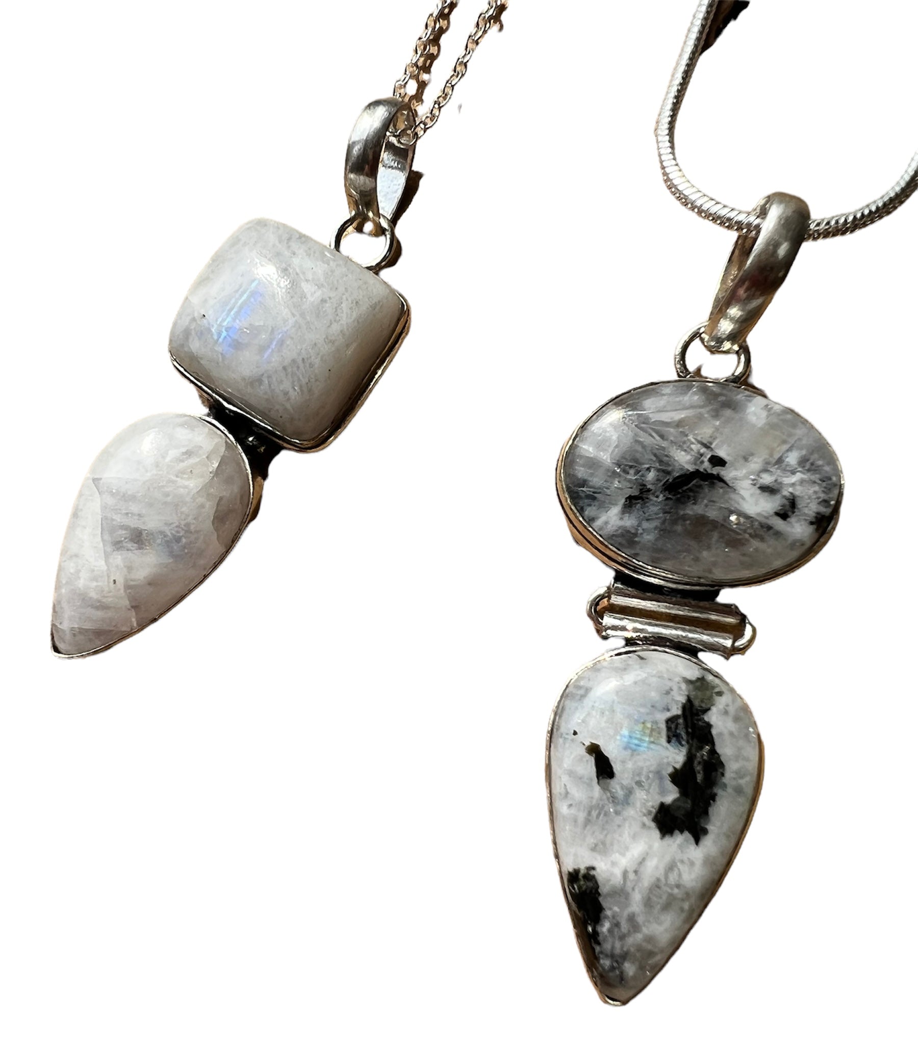 Amethyst Crystal Gemstone Pendant Necklace