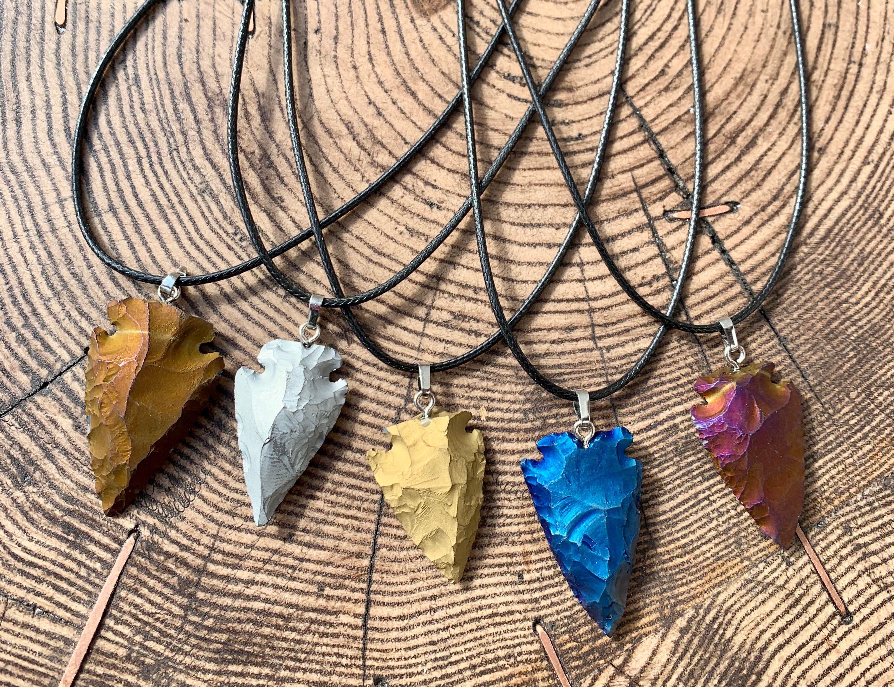 Stone on sale amulet necklaces