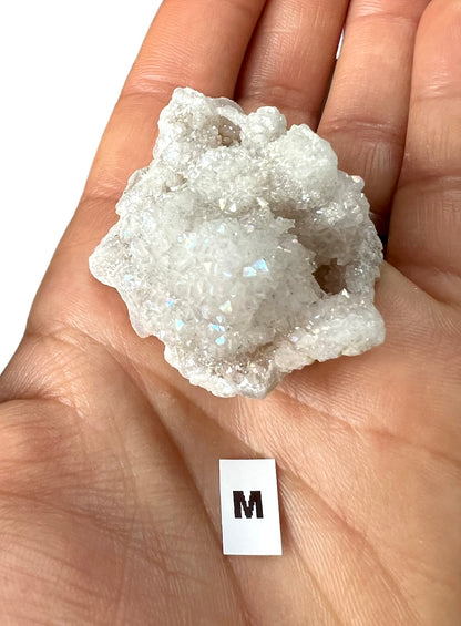 Angel Aura Quartz Geode Clusters