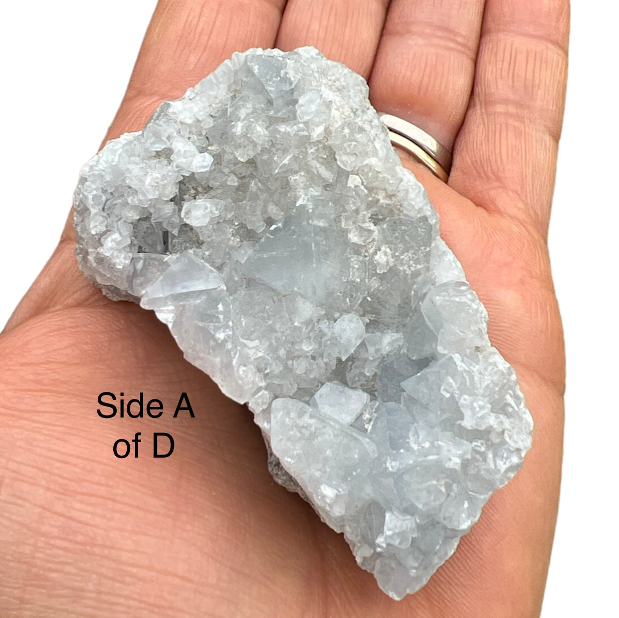 Celestite Natural Crystal Geode Clusters