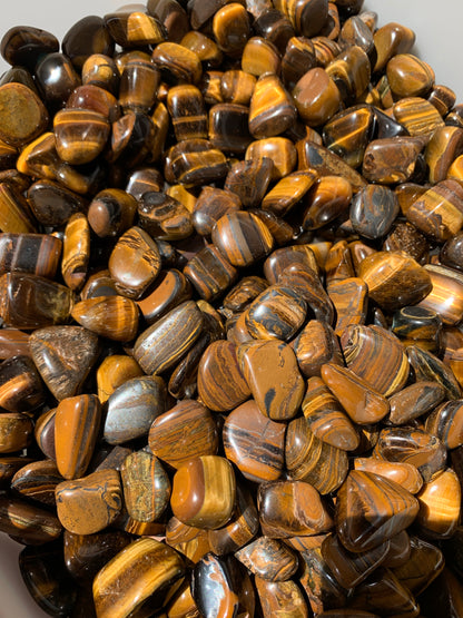 Tiger Eye 2-3cm Polished Gemstone - Crystalboutique.co.uk