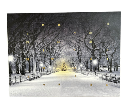 Crystal Gemstone 24 Day Traditional Premium Christmas Advent Calendar