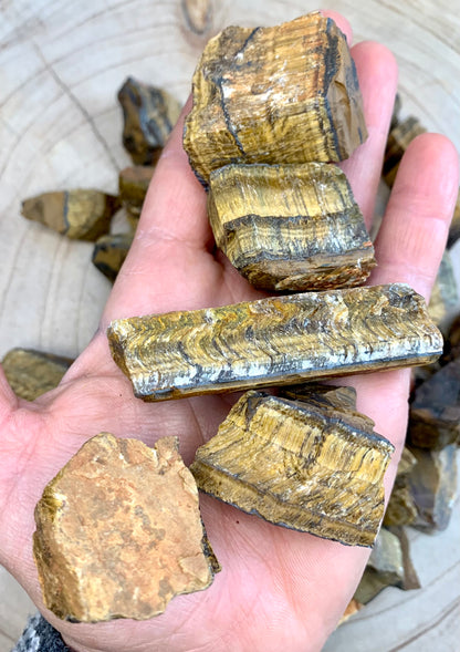 Tigers Eye Rough Crystal 