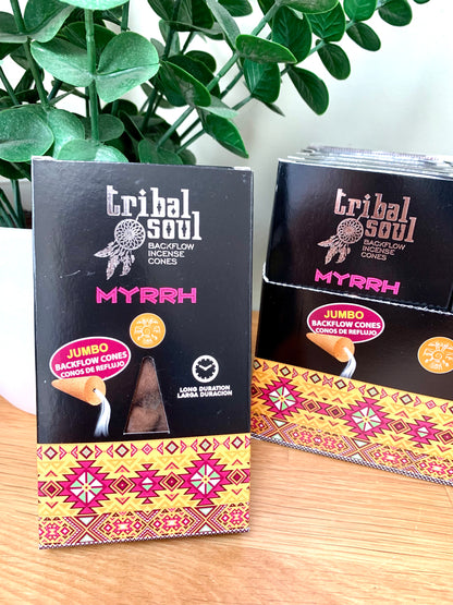 Tribal Soul Premium Jumbo BACKFLOW Incense Cones