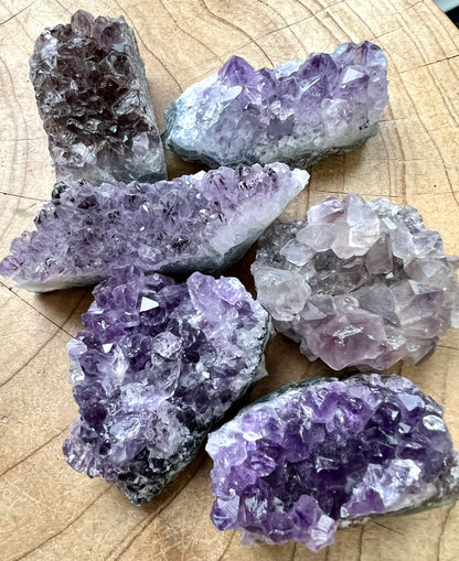 Amethyst Cluster Druzy Quartz Piece