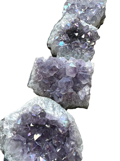 Amethyst Angel Aura Quartz Cluster