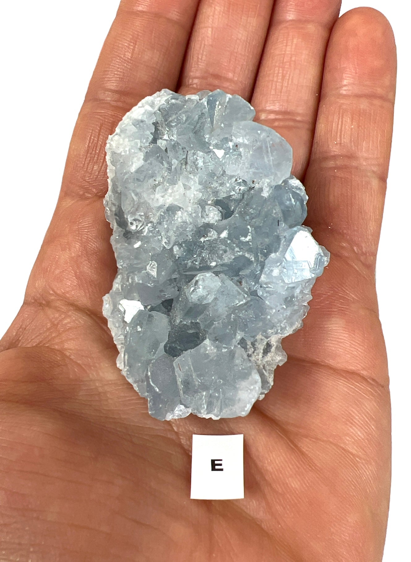 Celestite Natural Crystal Geode Clusters