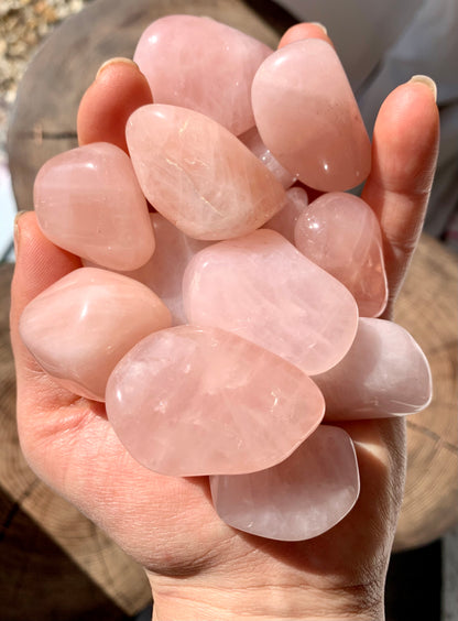 Large 3-4cm Rose Quartz Tumblestones 