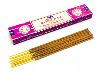 Mystic Yoga Satya Premium Incense - CrystalBoutique.co.uk 