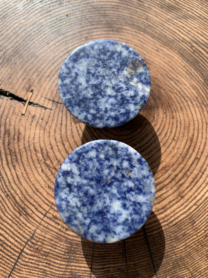Spotted Jasper Quartz Crystal Phone Grips